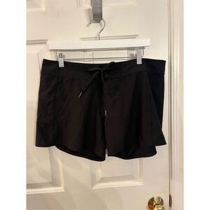 Billabong Girls Black Board Shorts sz 11 EUC